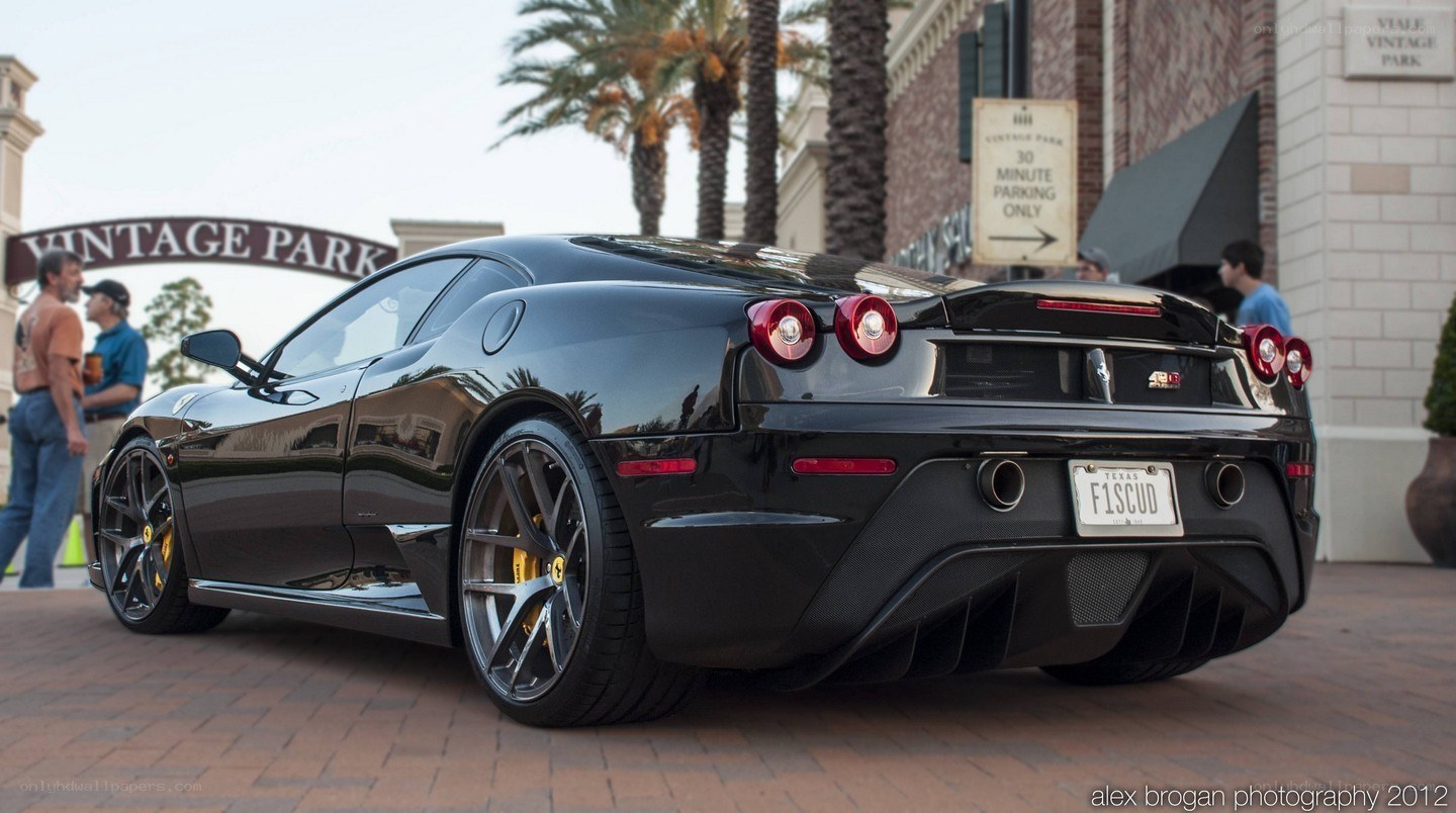 Black Ferrari at Vintage Park