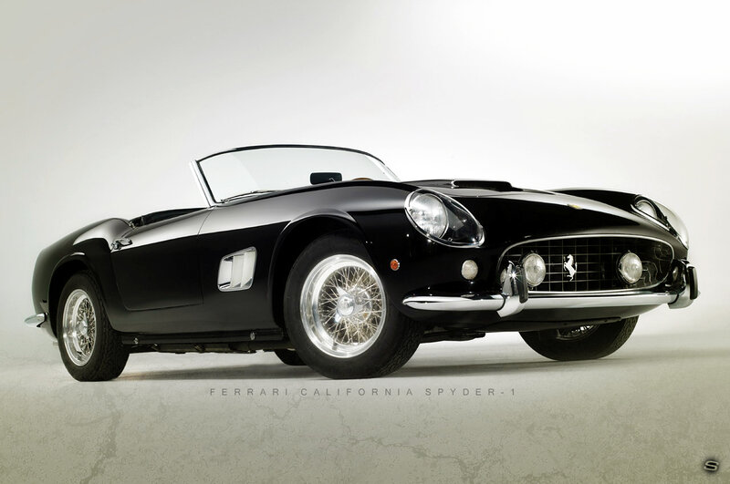Black Ferrari California Spyder
