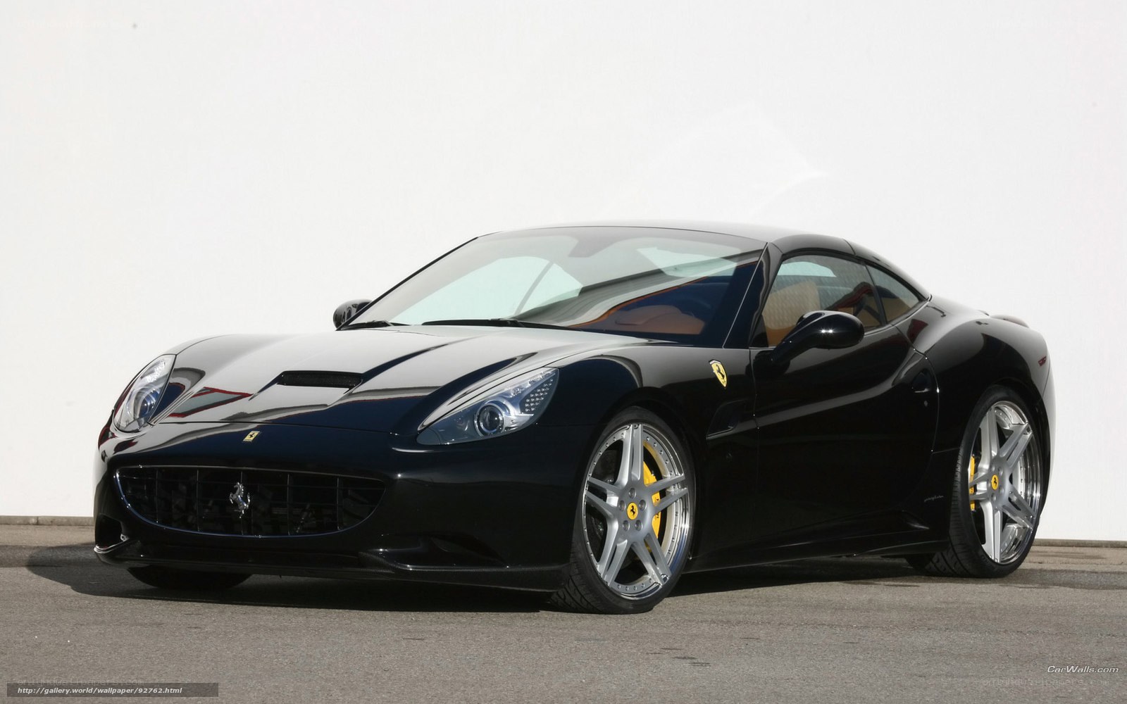 Black Ferrari California