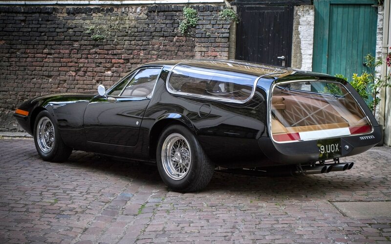 Black Ferrari Car — Calm