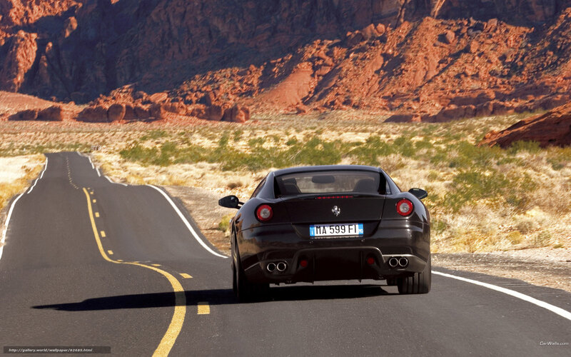 Black Ferrari Car — Dramatic, Afternoon, Photograph