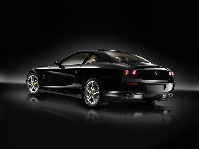 Black Ferrari Car — Dramatic, Photograph, Wheels, Taillights