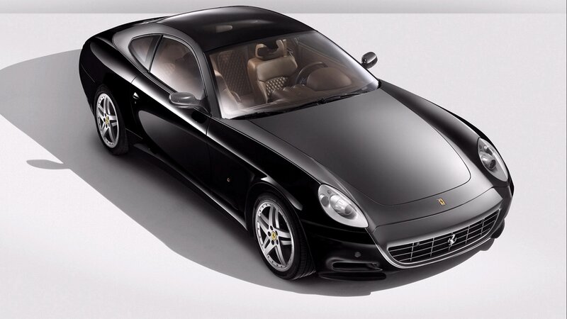Black Ferrari Car — Neutral