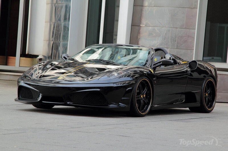 Black Ferrari Convertible — Calm