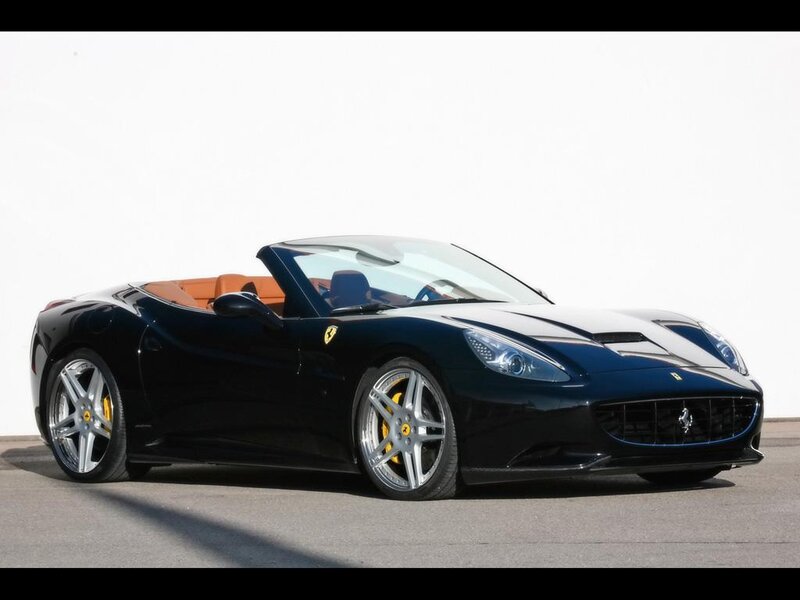 Black Ferrari Convertible — Neutral