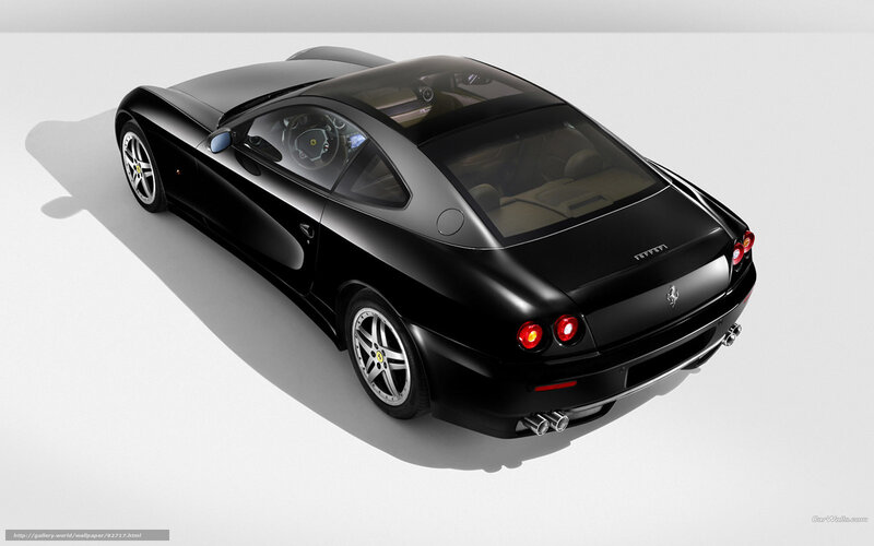 Black Ferrari Coupe — Neutral