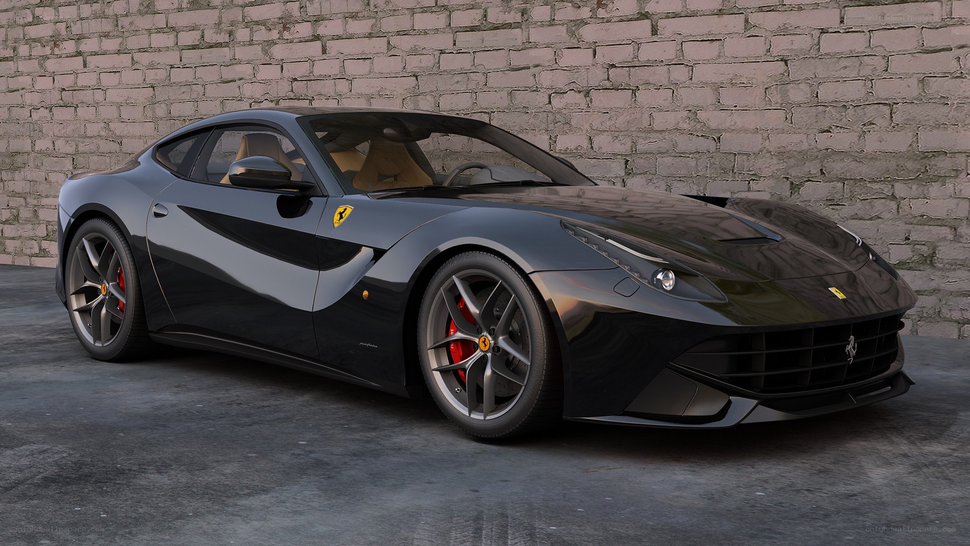 Black Ferrari F12berlinetta