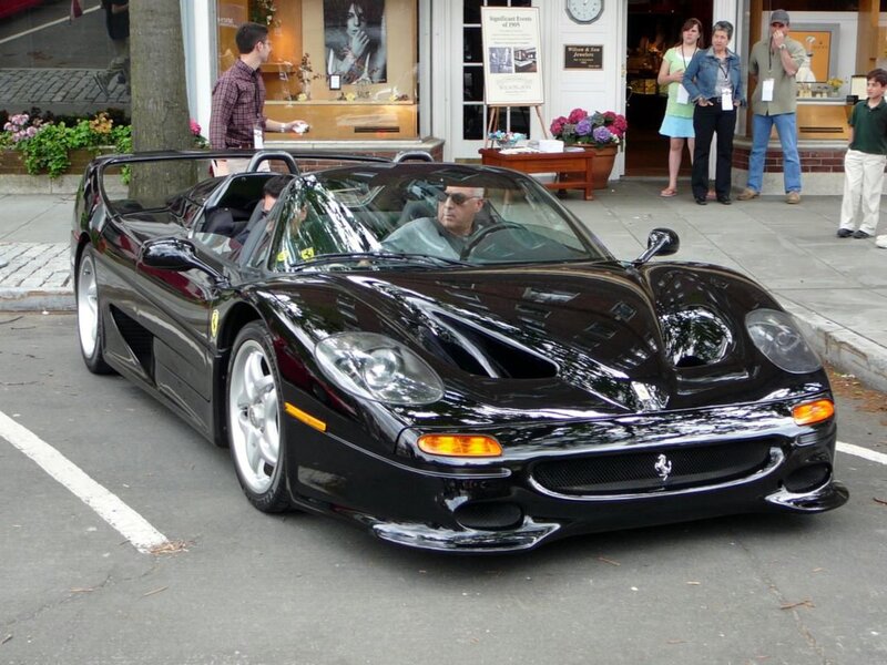 Black Ferrari F50