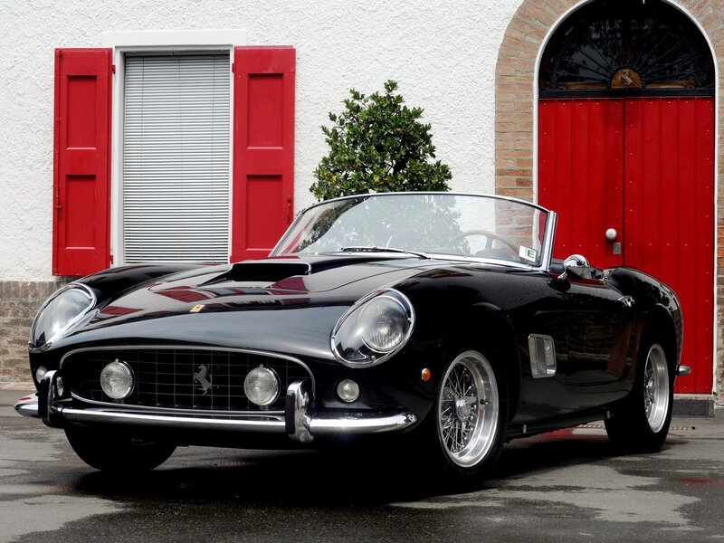 Black Ferrari Roadster