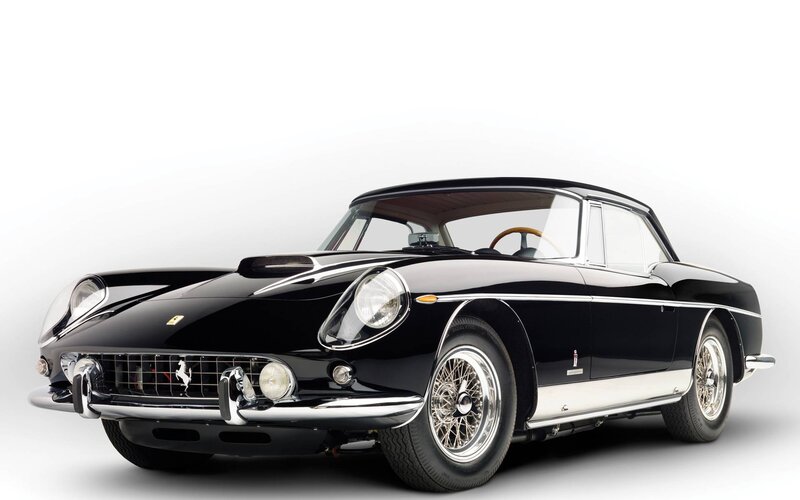 Black Ferrari Sports Car — Classic