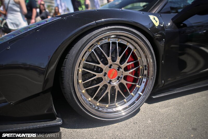 Black Ferrari Wheel