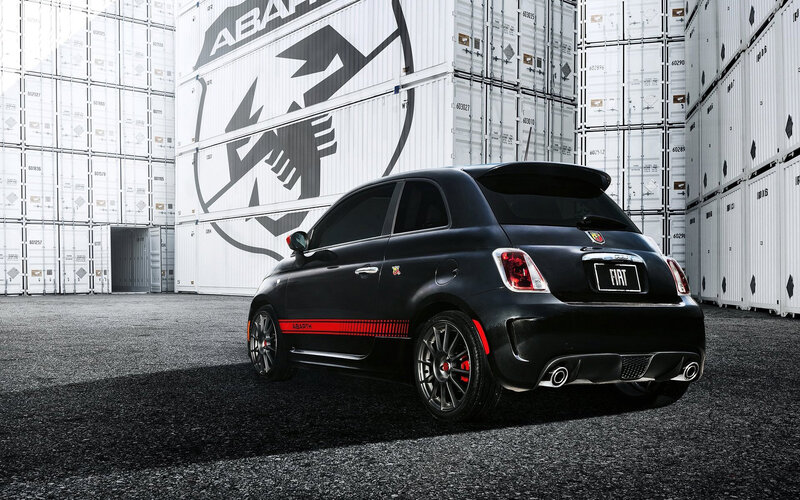 Black Fiat Abarth