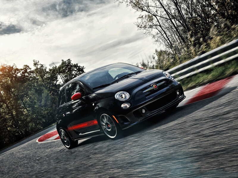 Black Fiat Car — Dynamic
