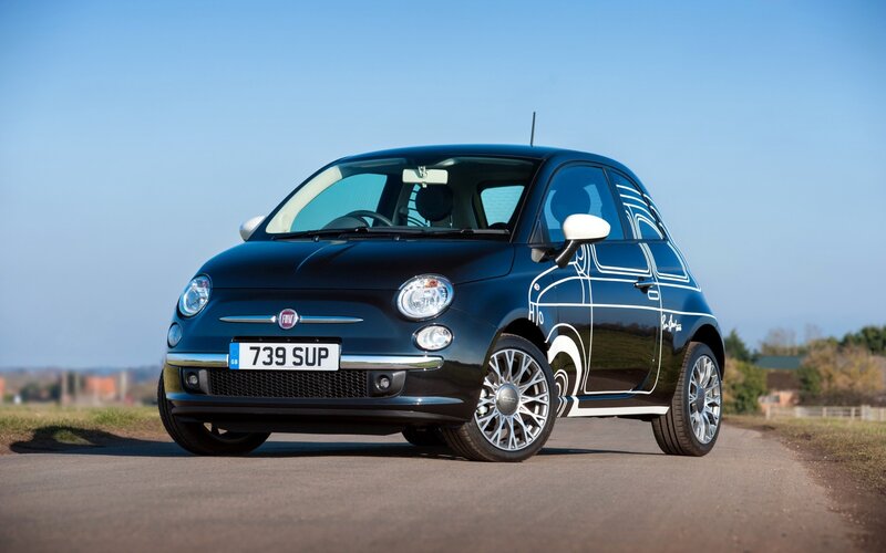Black Fiat Car — Serene