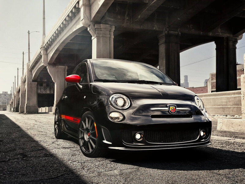 Black Fiat Car