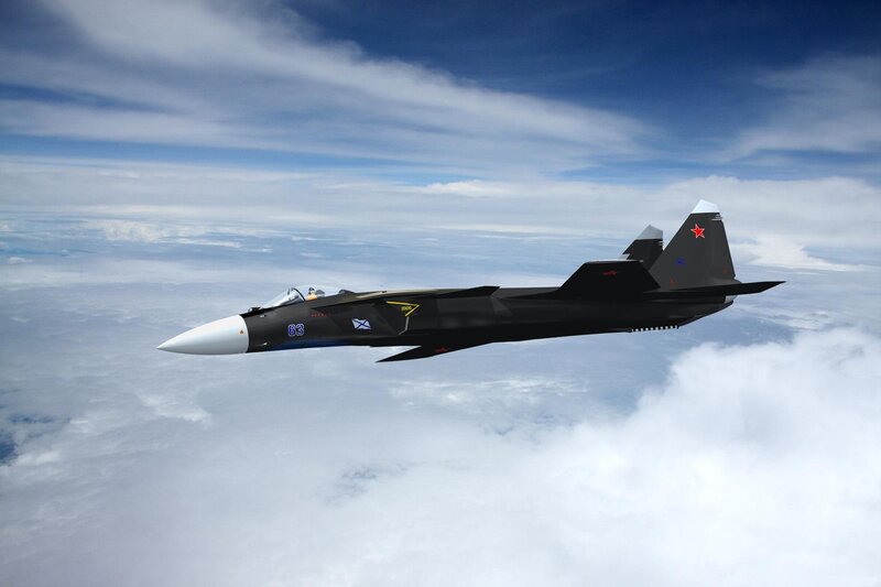 Black Fighter Jet — Dramatic