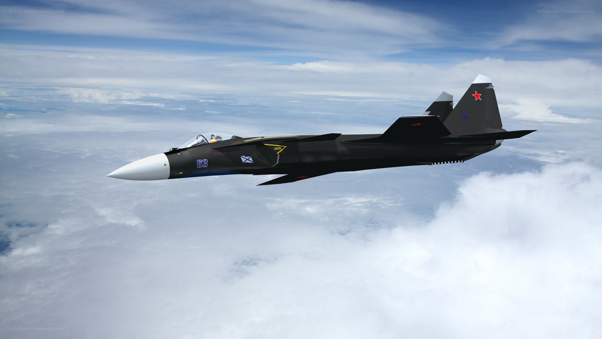 black fighter jet in flight