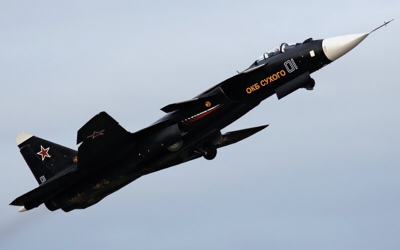 Black Fighter Jet in Flight — Dynamic, Photograph, Sky