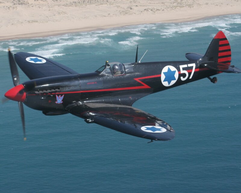 Black Fighter Plane