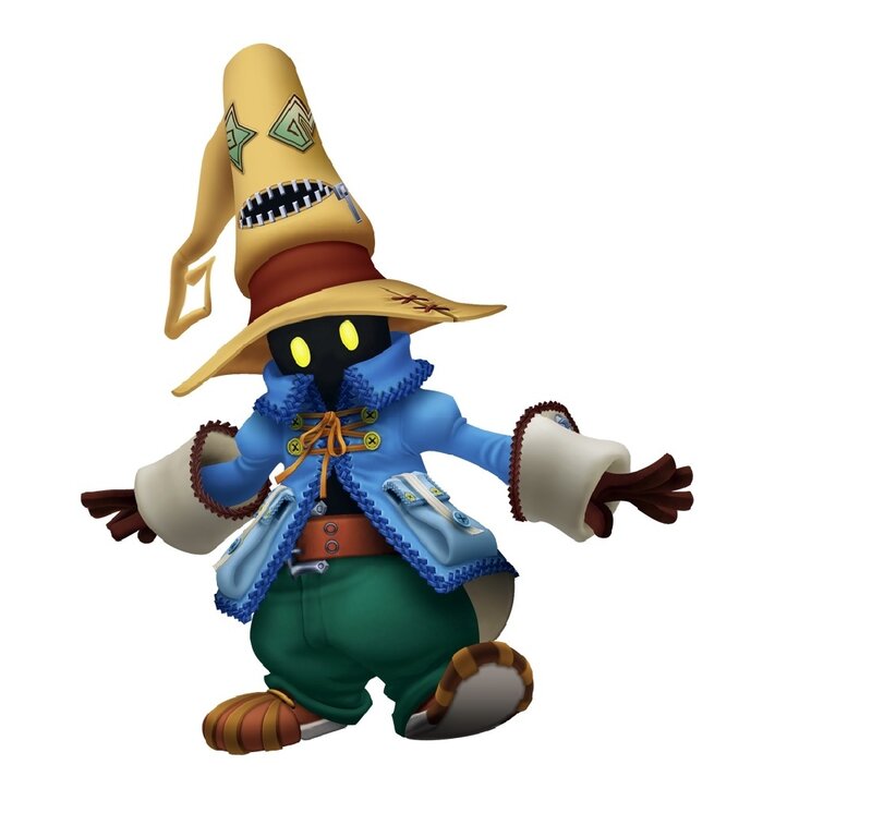 Black Figure in Wizard Hat