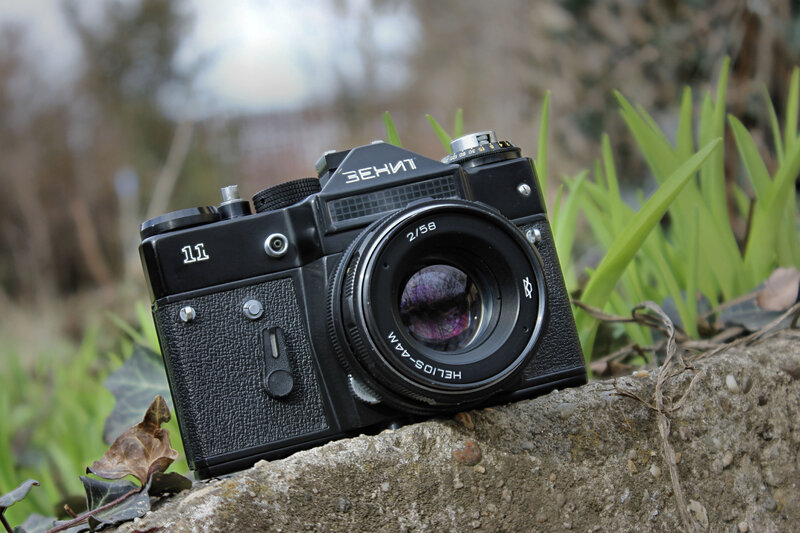 Black Film Camera — Natural