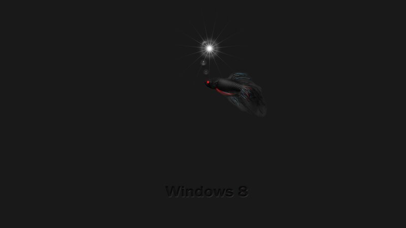 Black Fish with Red Eyes