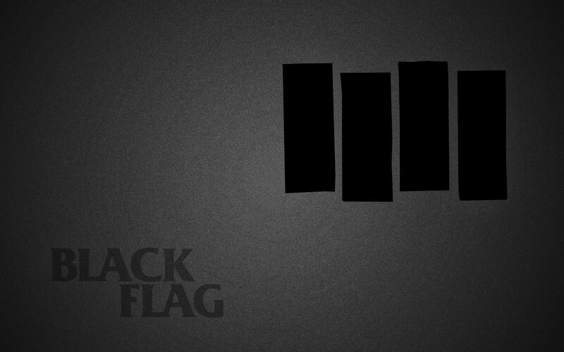 Black Flag Logo — Dark
