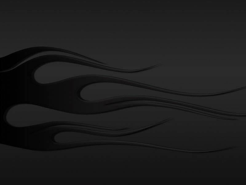 black flame design