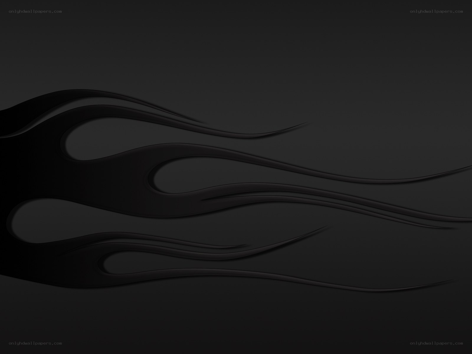 black flame design