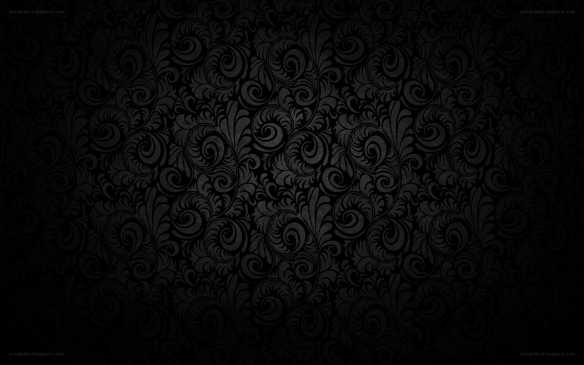 black floral pattern background