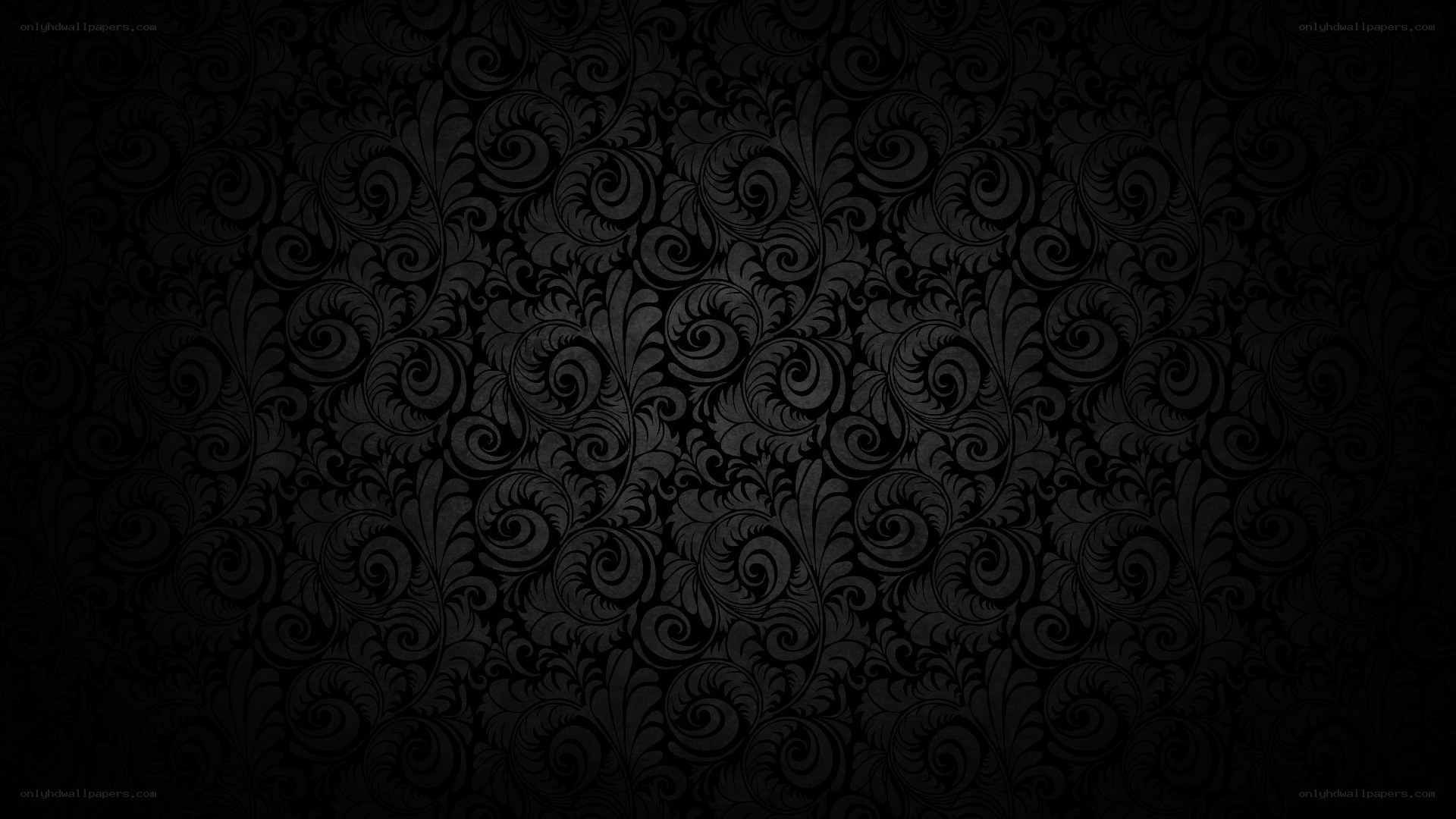 black floral pattern background