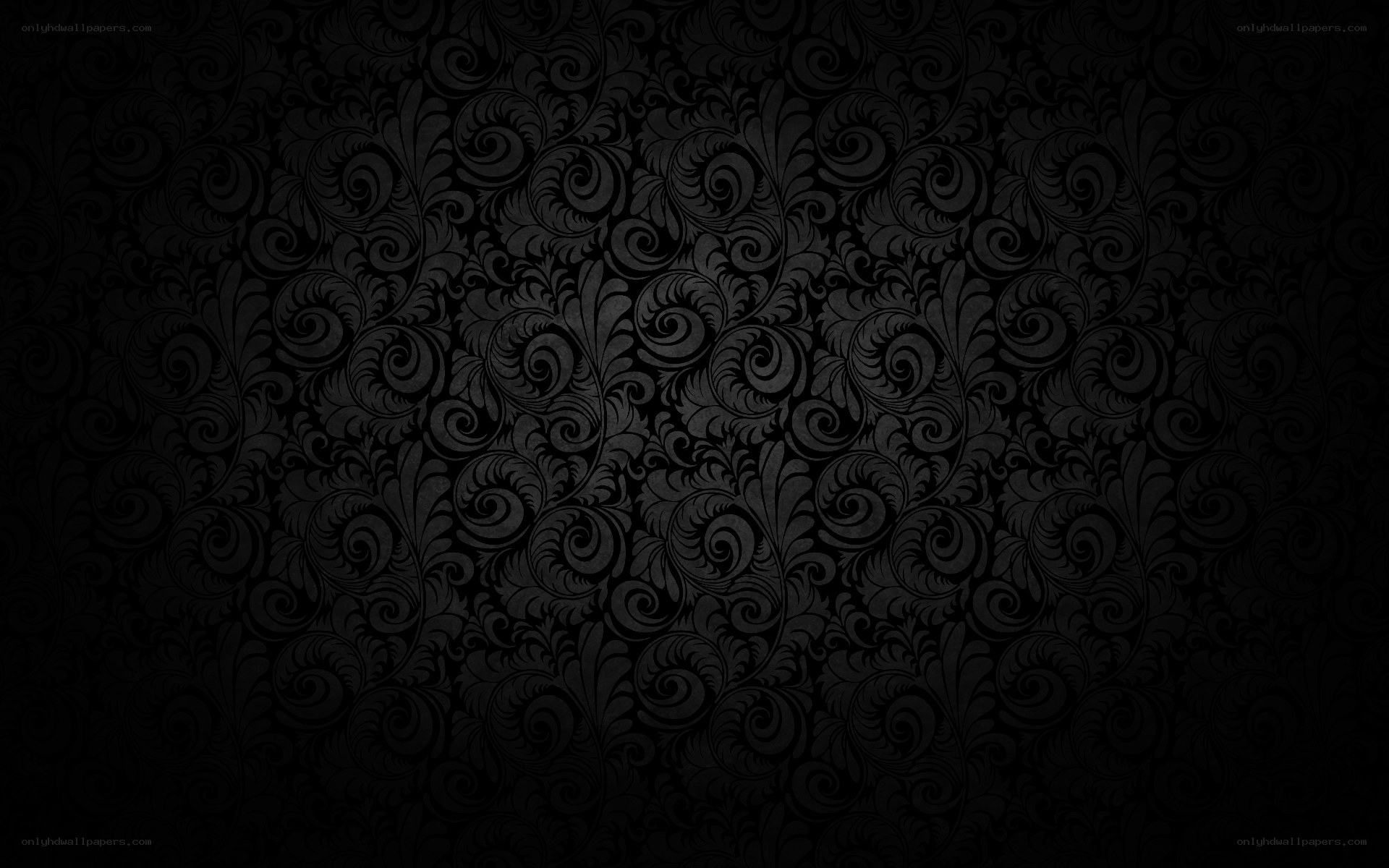 black floral pattern background