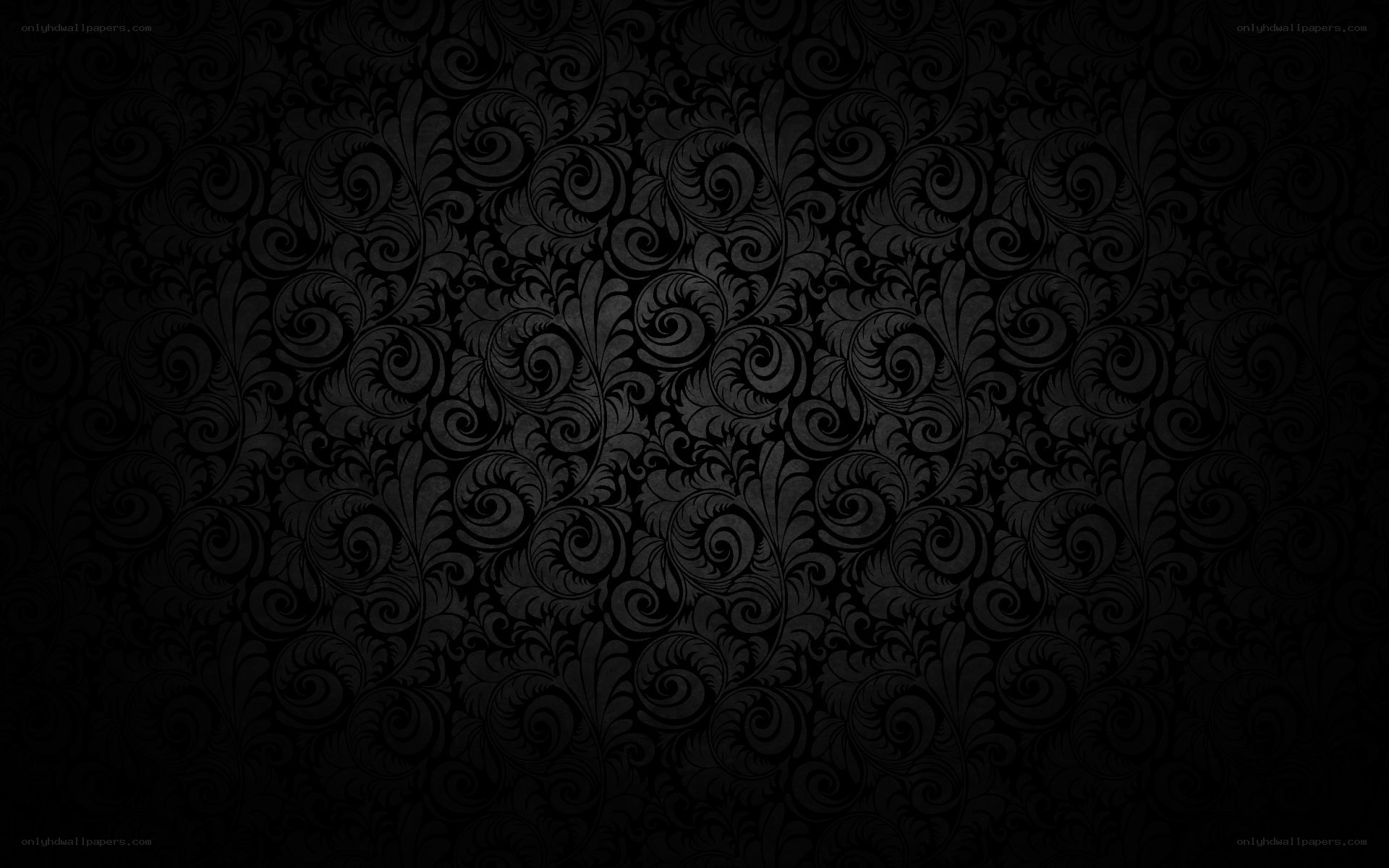 black floral pattern background