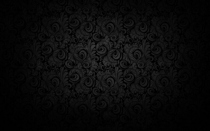 Black Floral Pattern
