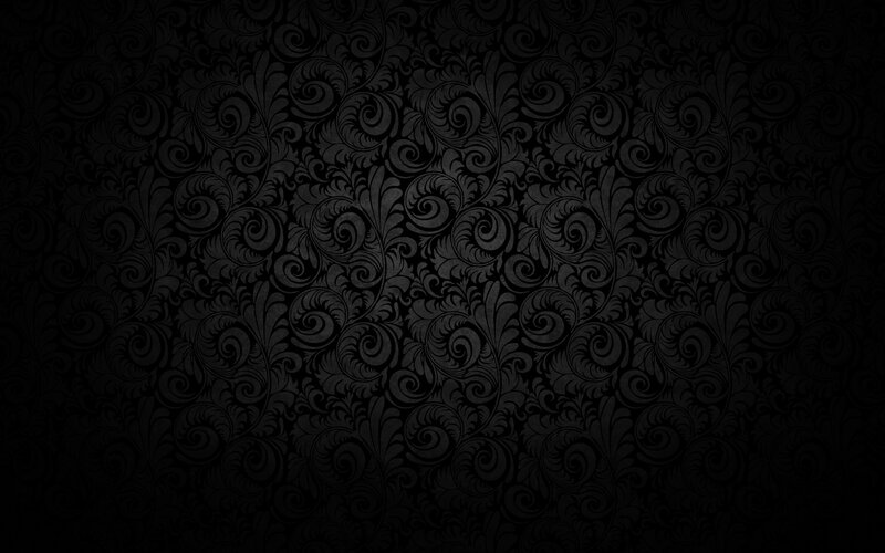 black floral pattern wallpaper