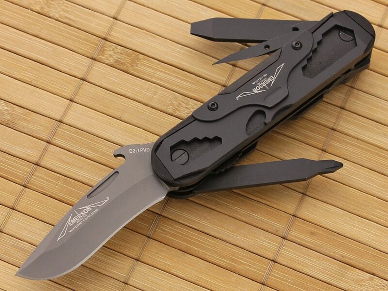 Black Folding Multi-tool