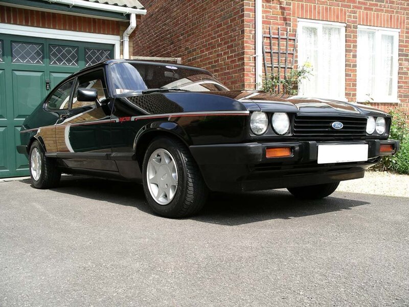 Black Ford Capri