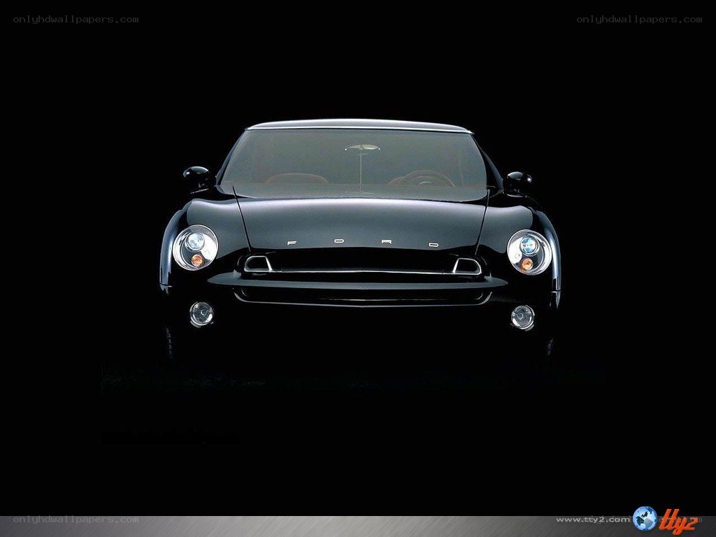 black ford concept car