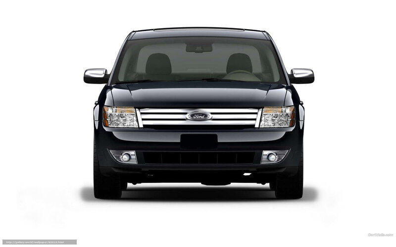 black ford explorer front view