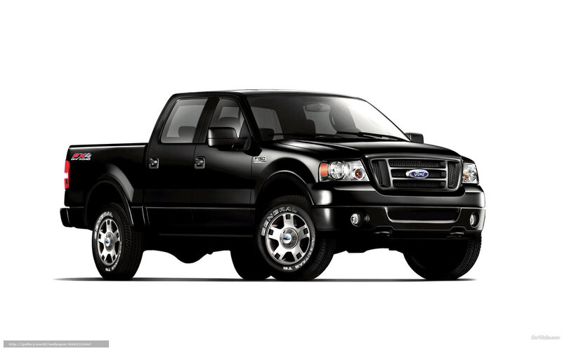 Black Ford F-150 Pickup — Neutral, Photograph
