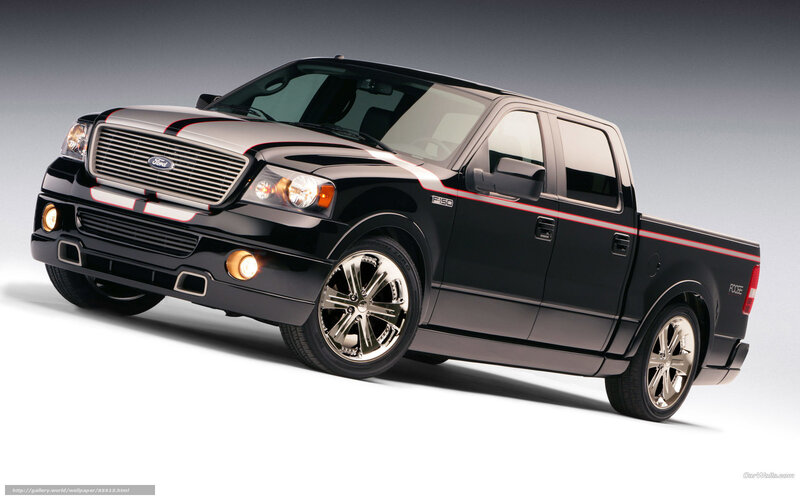 black ford f-150 pickup truck