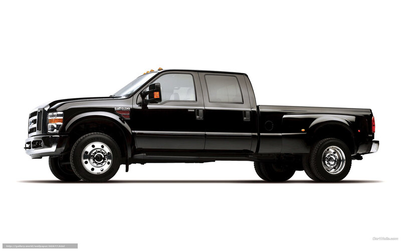 black ford f-450 dually truck