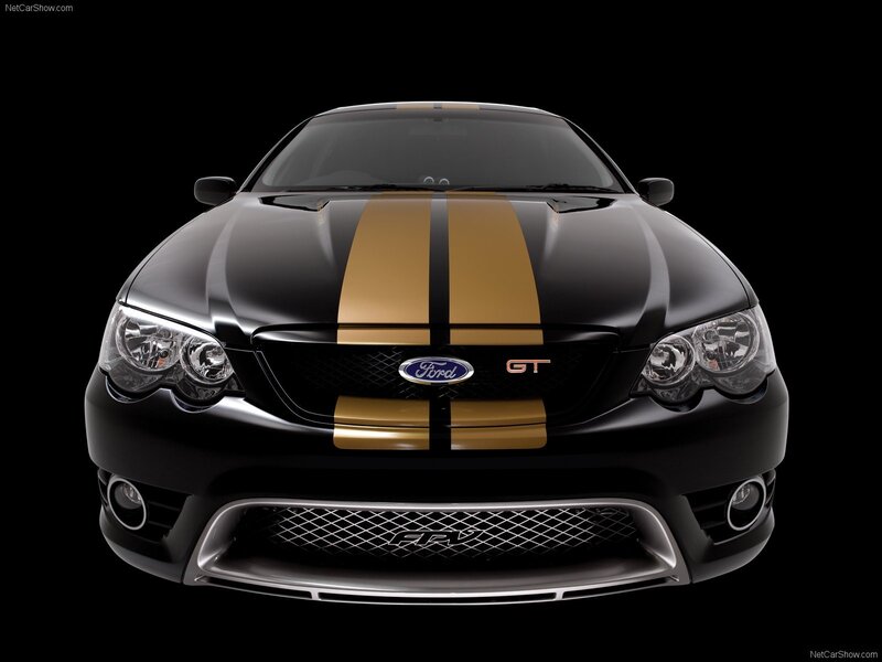 black ford falcon gt