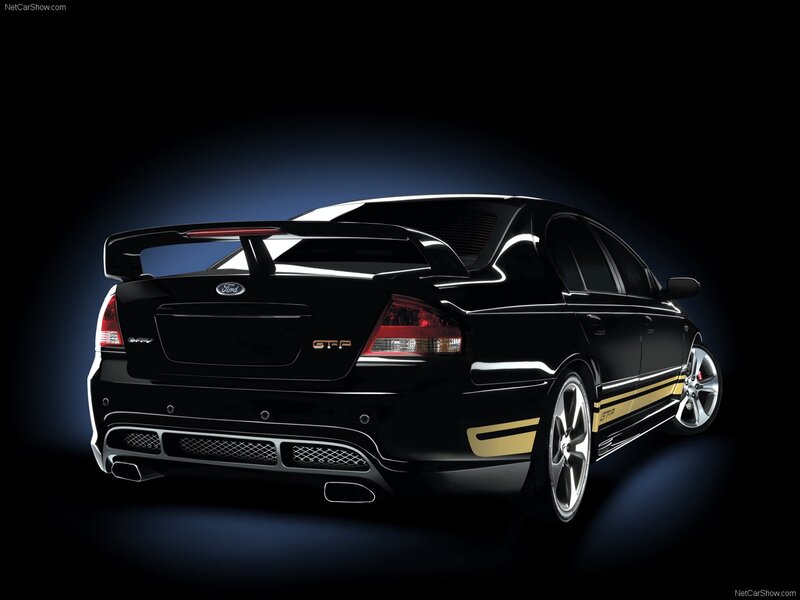 black ford falcon gtp