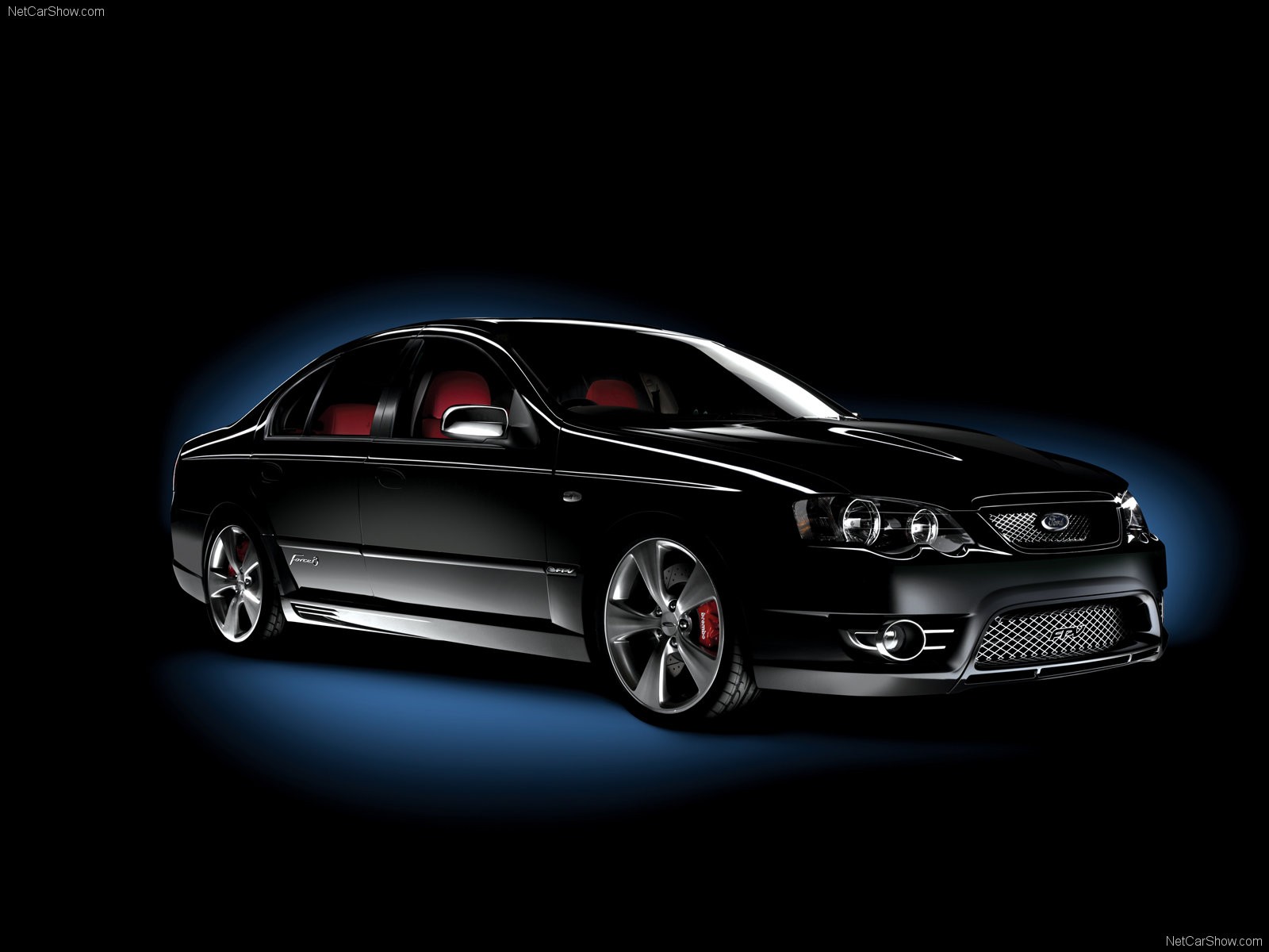 Black Ford Falcon sedan