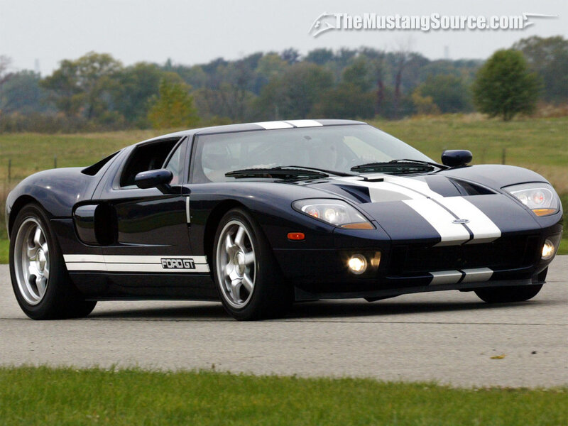 Black Ford GT Car — Calm, Afternoon