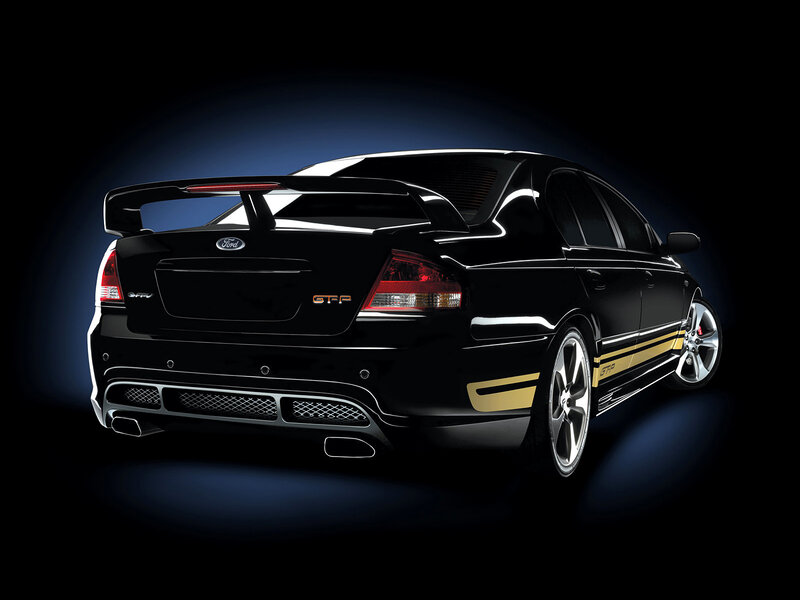 Black Ford GT-P Sedan