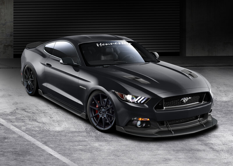 Black Ford Mustang — Dramatic, Photograph, Car, Garage
