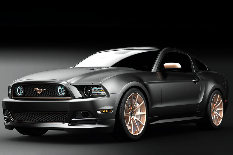 Black Ford Mustang — Dramatic, Photograph, Car, Wheels