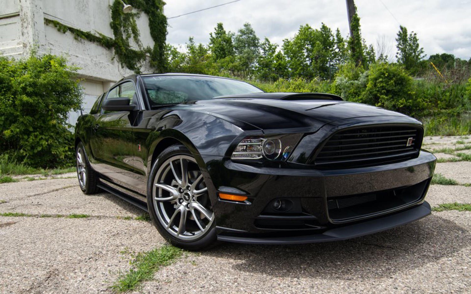 Black Ford Mustang GT